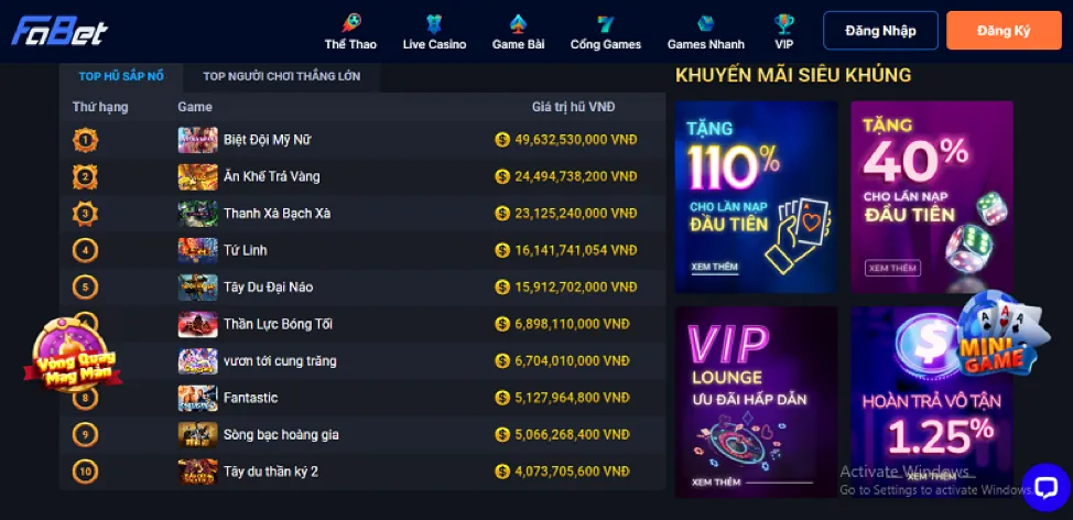 Các loại game nổ hũ phổ biến tại X1VN